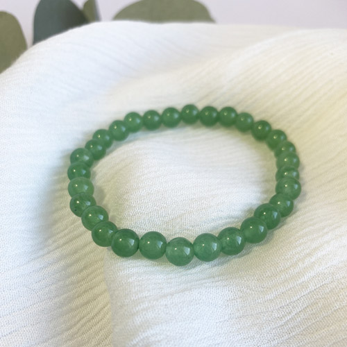 Bracelet de perles ronde en Aventurine