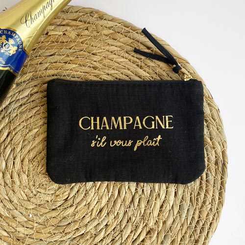 Pochette Champagne s'il vous plait